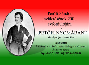Petőfi nyomában projekt