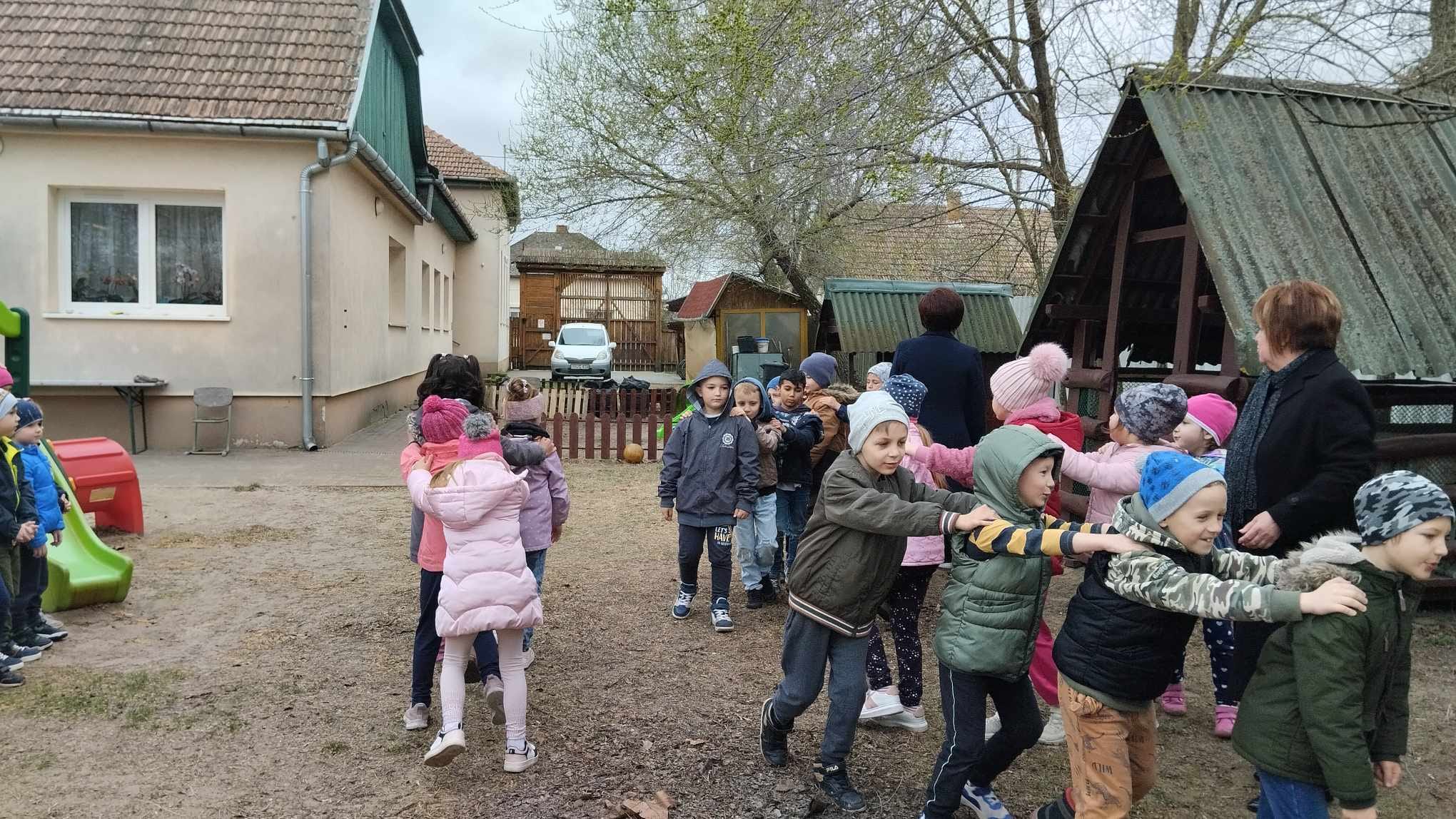 Gergely járás az óvodában